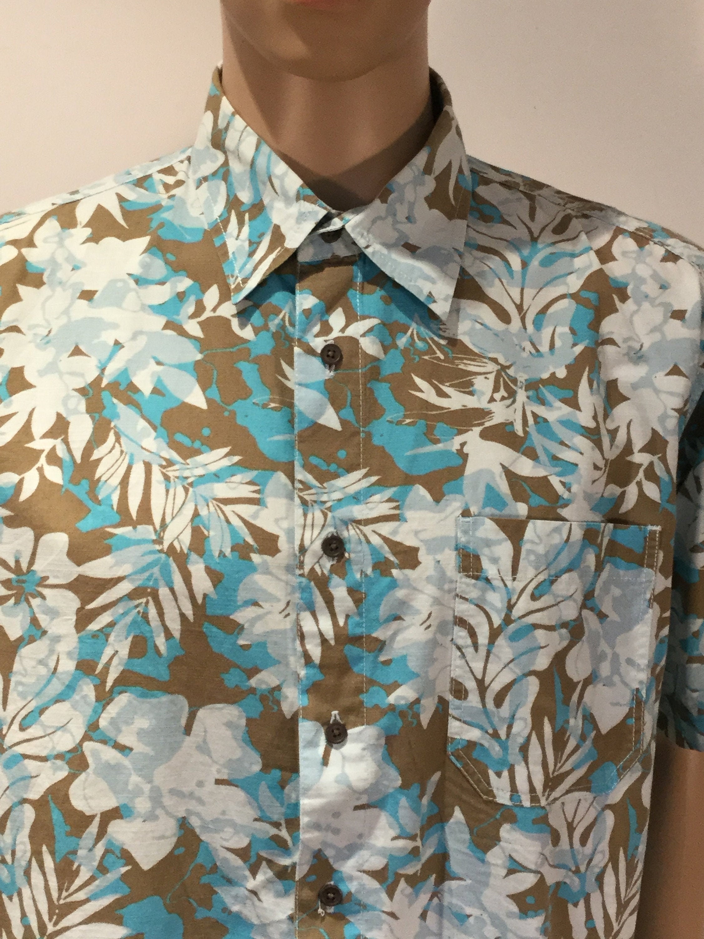 Vintage Aigle Hawaiian Style Aloha Shirt in Graphic - Etsy