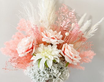 Silk Flower Arrangement Etsy