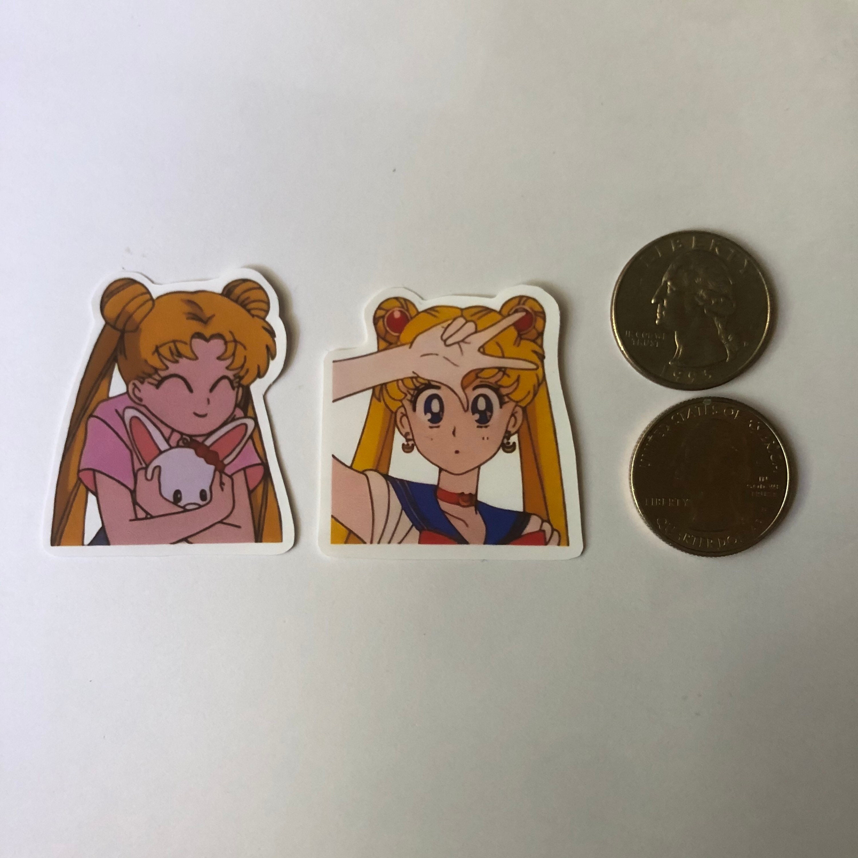 10 sailor moon stickers etsy