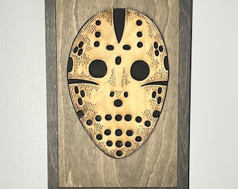 Hockey Goalie, 3D, Wood, Sign, Art, Gift, Coach Gift, Decor, Wall Art