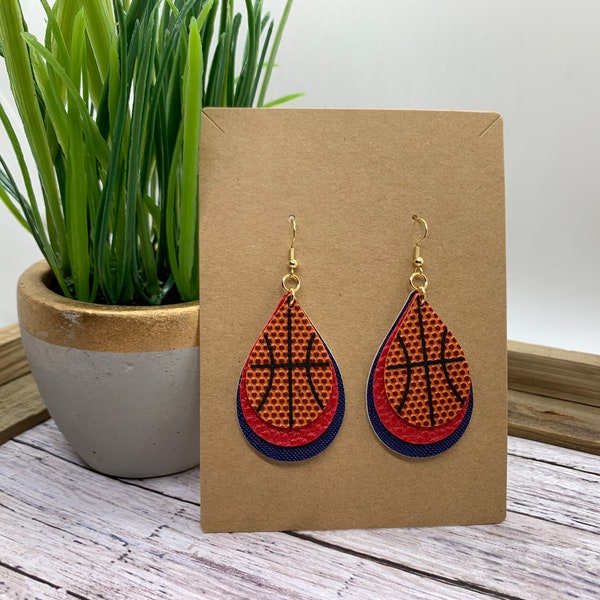 Basketball Earrings Etsy