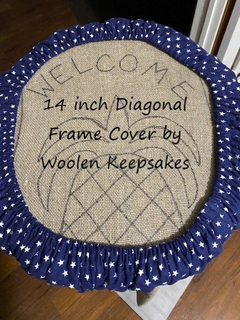 Rug Hooking/ Punch Needle Frame Covers/arm Guards by Etsy