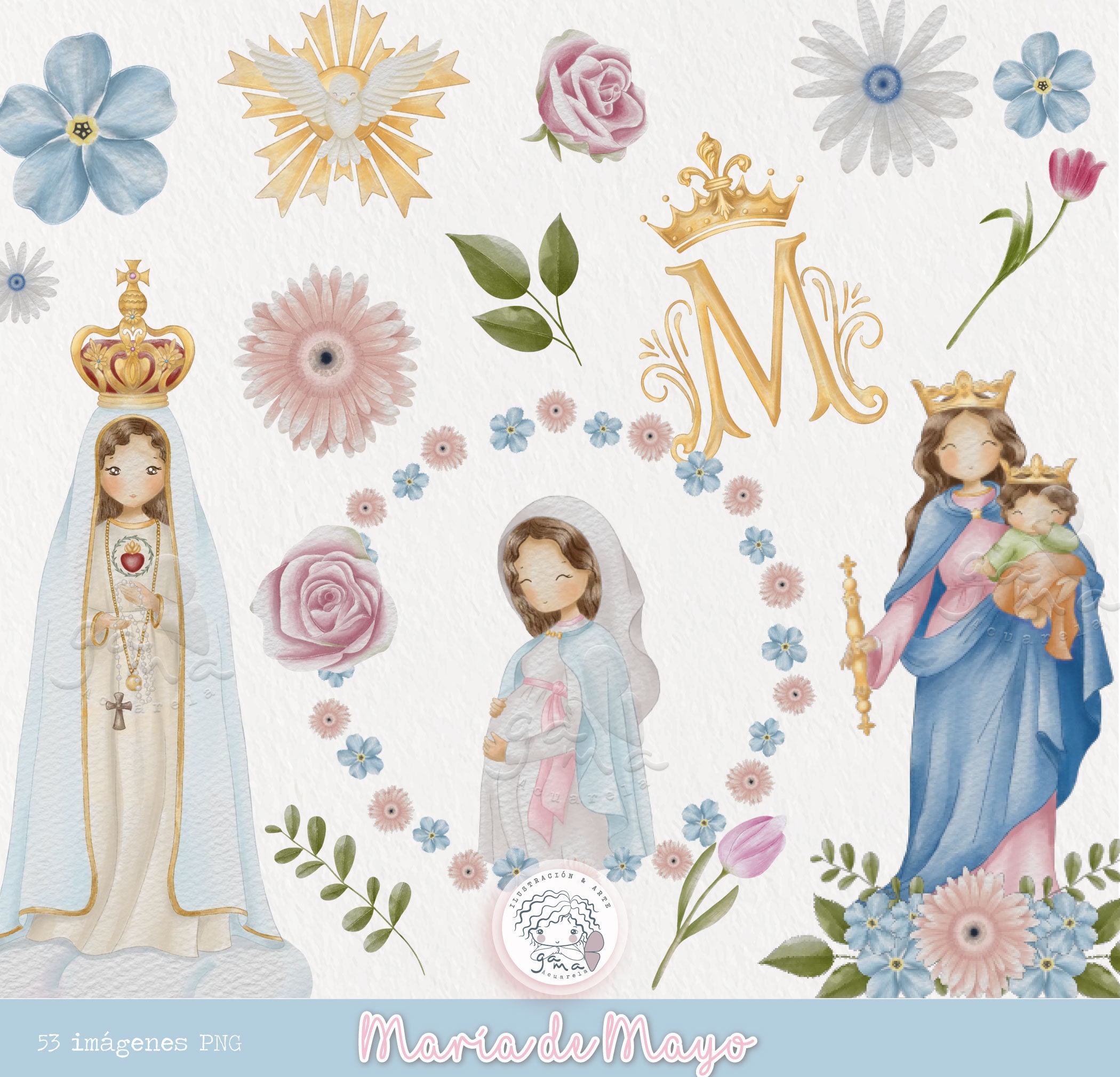  Estatua de medallas milagrosas Virgen María La Virgen Milagrosa  de 18 pulgadas Estatua de Medallas Milagrosas Regalo religioso : Hogar y  Cocina
