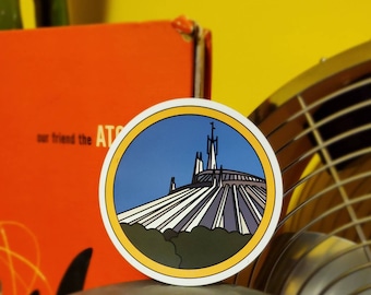 Space Mountain Fridge / Car Magnet