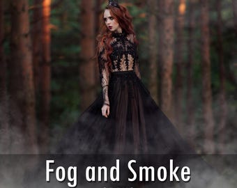 35 Fog, Smoke and Mist photoshop overlays PNG