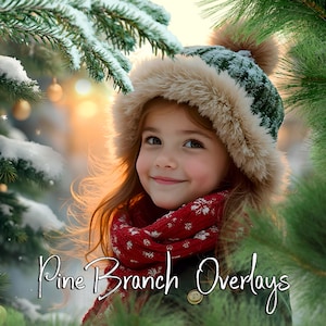50 Pine branch overlays, leaves and branches photoshop overlays PNG