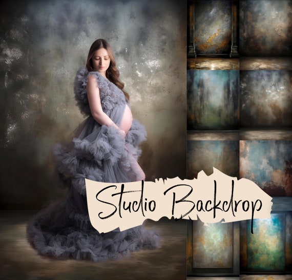 40 Old Master Background, Portrait studio backdrop, Grunge background, JPG