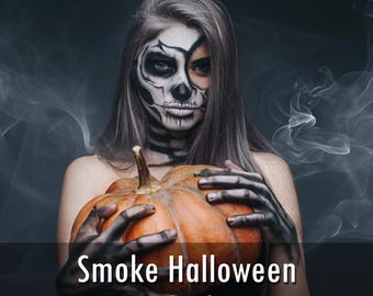 60 Smoke Halloween photoshop overlays, Photoshop Effects, Transparent PNG