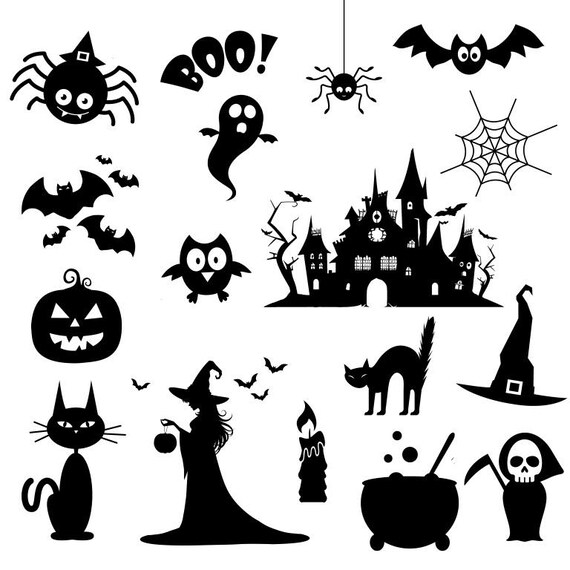 50 Halloween SVG+PNG Bundle, Halloween SVG, Fall Svg, Autumn Svg, Ghost Svg, Witch svg, Pumpkin Svg, Quotes