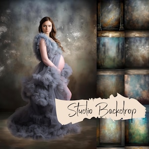 40 Old Master Background, Portrait studio backdrop, Grunge background, JPG