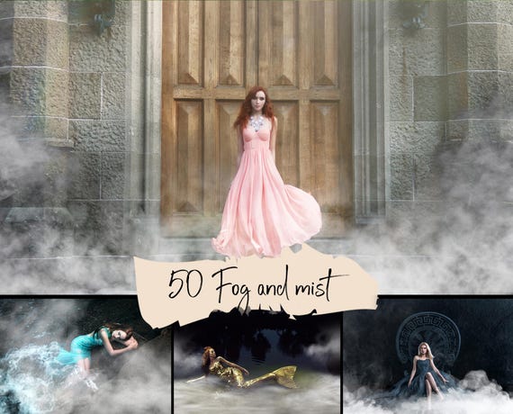 50 Fog and mist photoshop overlays