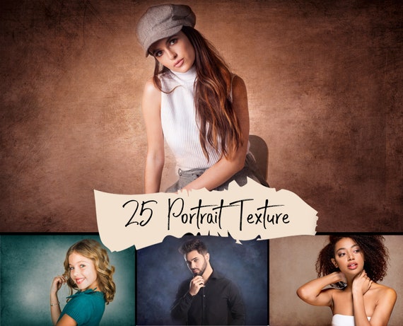 25 Fine Art Portrait Texture Photoshop Overlays, Textures for Photoshop, digital backdrop, JPG