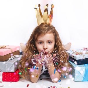 50 Blowing glitter overlays transparent PNG + JPG