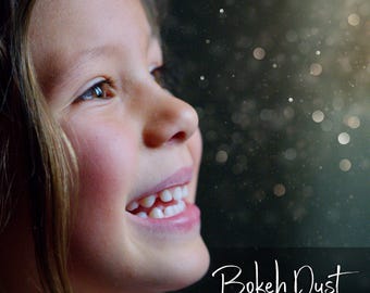 40 Bokeh dust overlay, glitter dust, floating dust, Light and bokeh overlays, light effect photo overlays, Transparent PNG