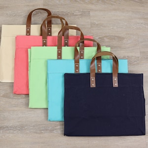 Small Kids cotton Canvas Tote DIY blank embroidery sublimation vinyl