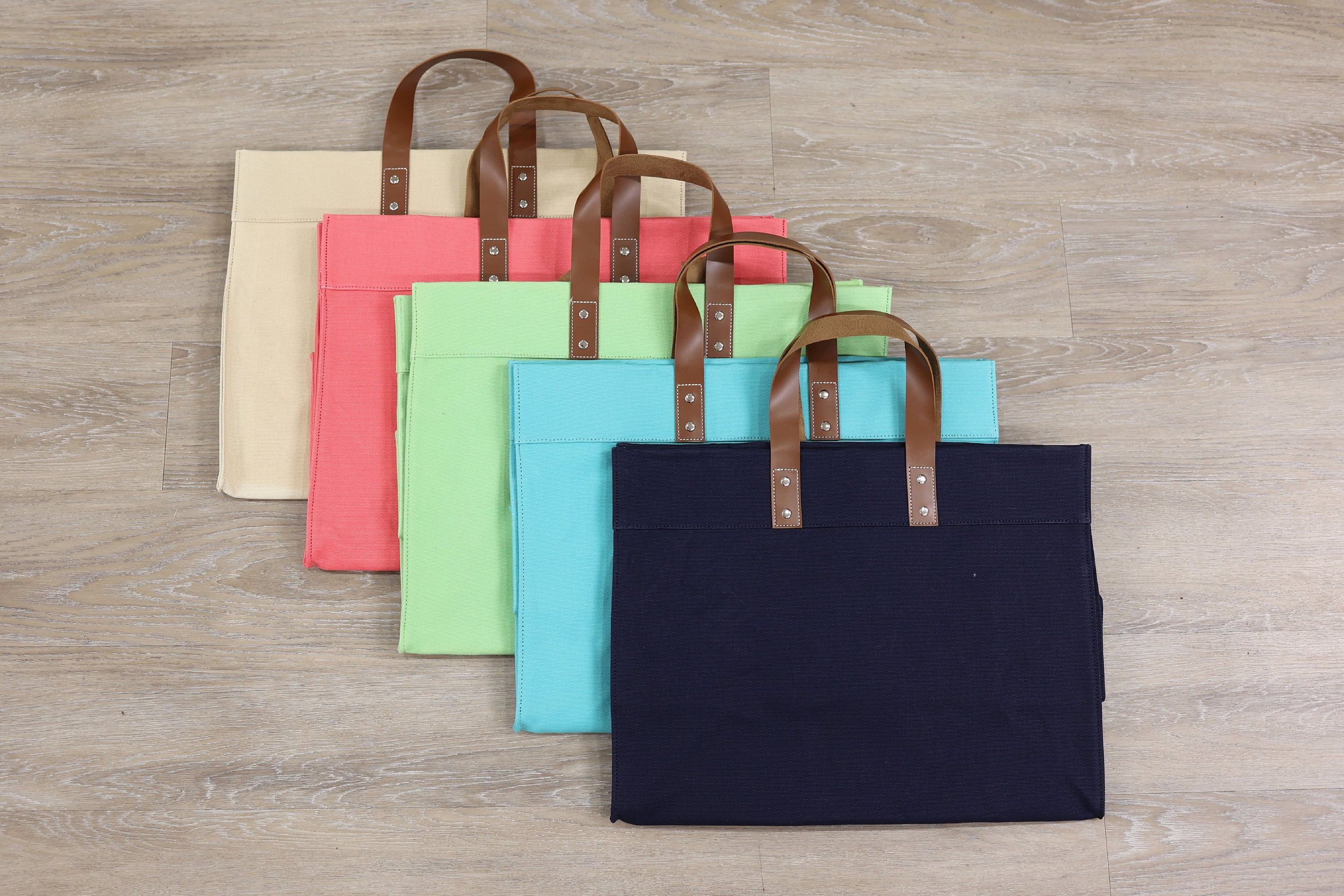 Polyester Canvas Sublimation Tote Bags Choose Your Size: 12.5 X 14 or 15.75  X 16. Sublimate on One or Both Sides 