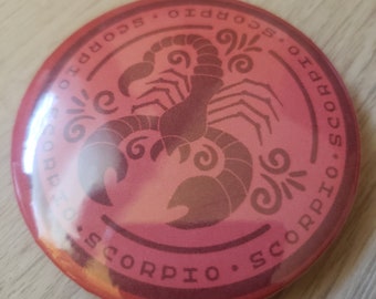 Scorpio Zodiac Pin