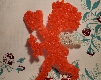 Vintage Cupid Melted Popcorn Decoration, Valentine&#39;s, home decor