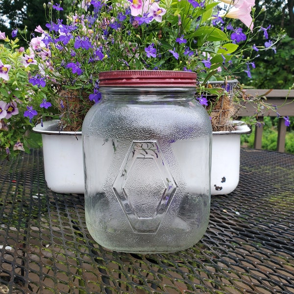 Vintage Counter Display Jar, General Store, Candy, Nuts