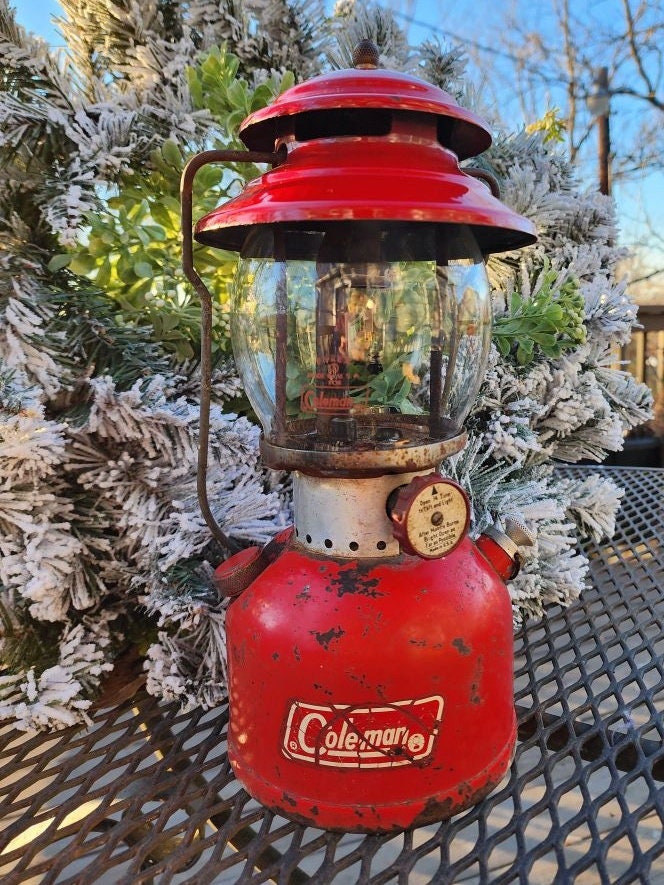 Coleman レッド ランタン 1977年 Coleman レッド ランタン 1977年 Coleman 1977 Lantern Red 200A