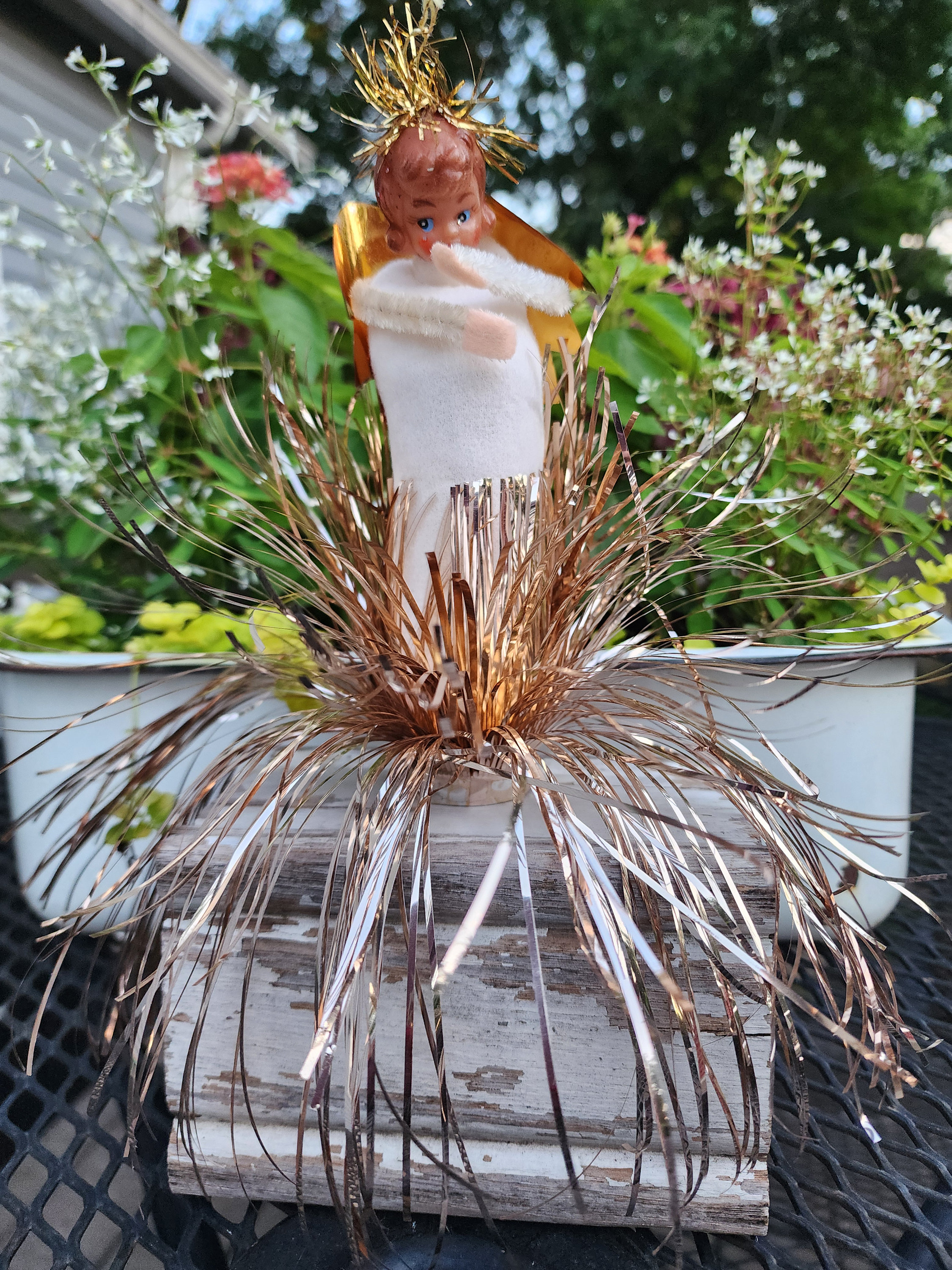 Vintage Angel Tree Topper Japan - Etsy