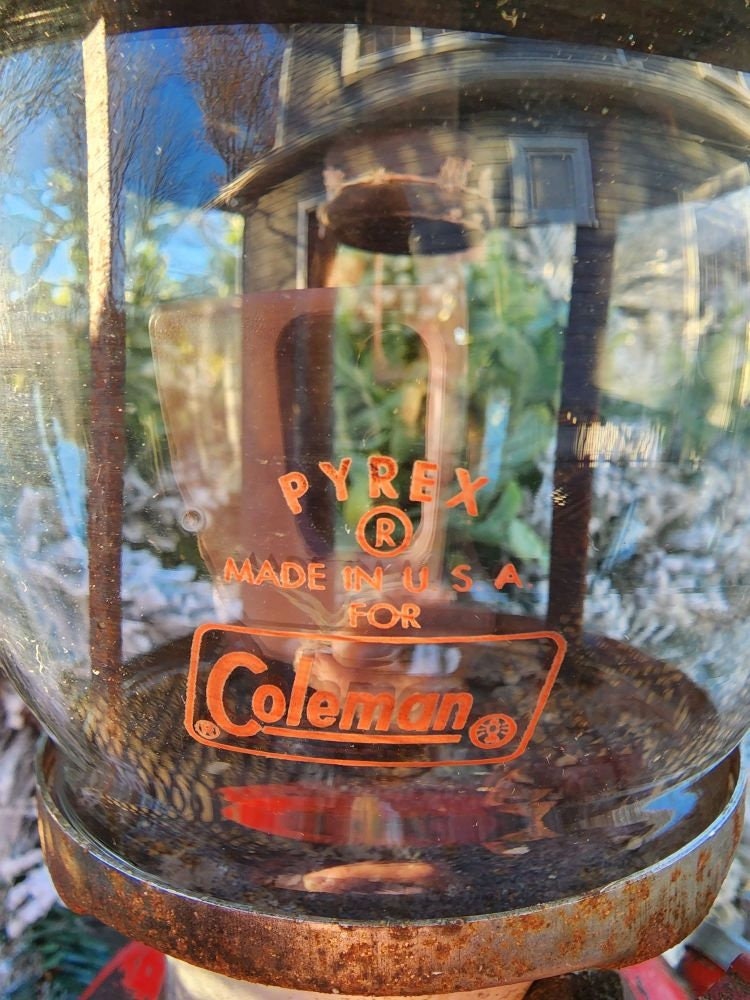 Vintage Coleman Lantern,red - Etsy