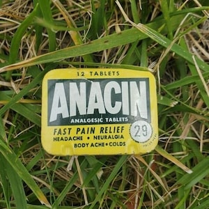 Vintage Anacin Tablet Tin