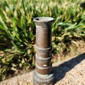 Vintage Brass Water Hose Nozzel/Sprayer, garden