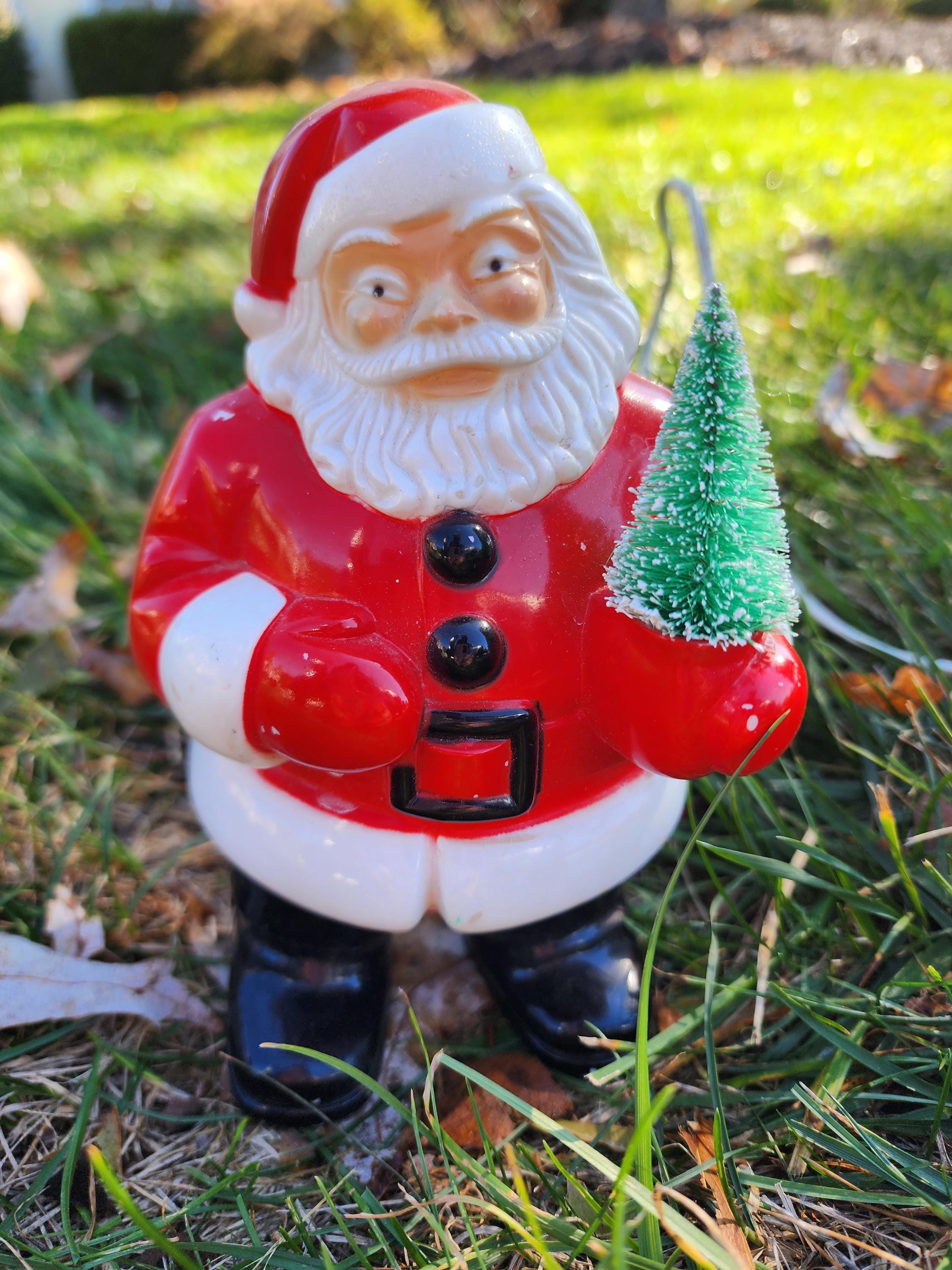 Vintage Light up Santa - Etsy - Page 2