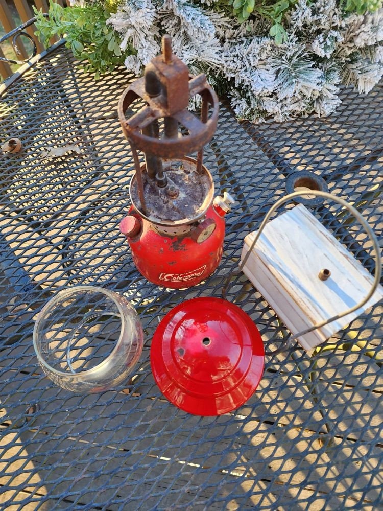 Vintage Coleman Lantern,red - Etsy
