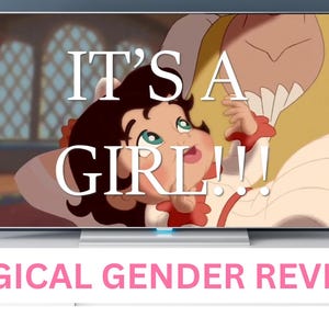 Disney Gender Reveal Video - It&#39;s a GIRL! Personalised Baby Announcement!