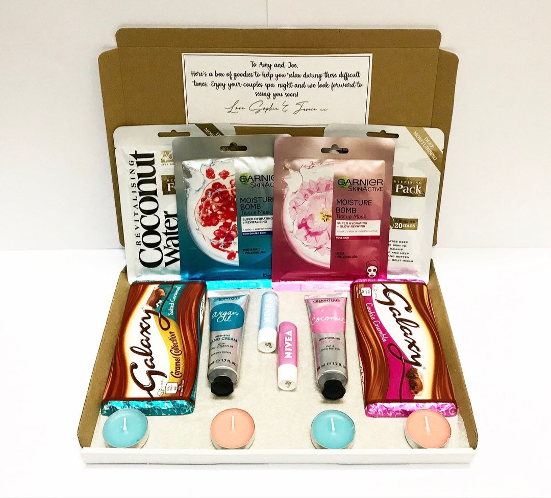 Luxury Couples Hamper His and Hers Pamper Spa Kit Box New Etsy