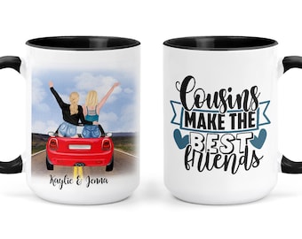 Mug Favorite Family Gift Birthday Christmas Cousin You are My Fav