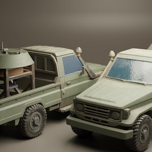 BMP-1 Turret Platform Desert Cruiser Resin Miniature – Tabletop Vehicle Model (28mm/32mm/40mm/54mm)