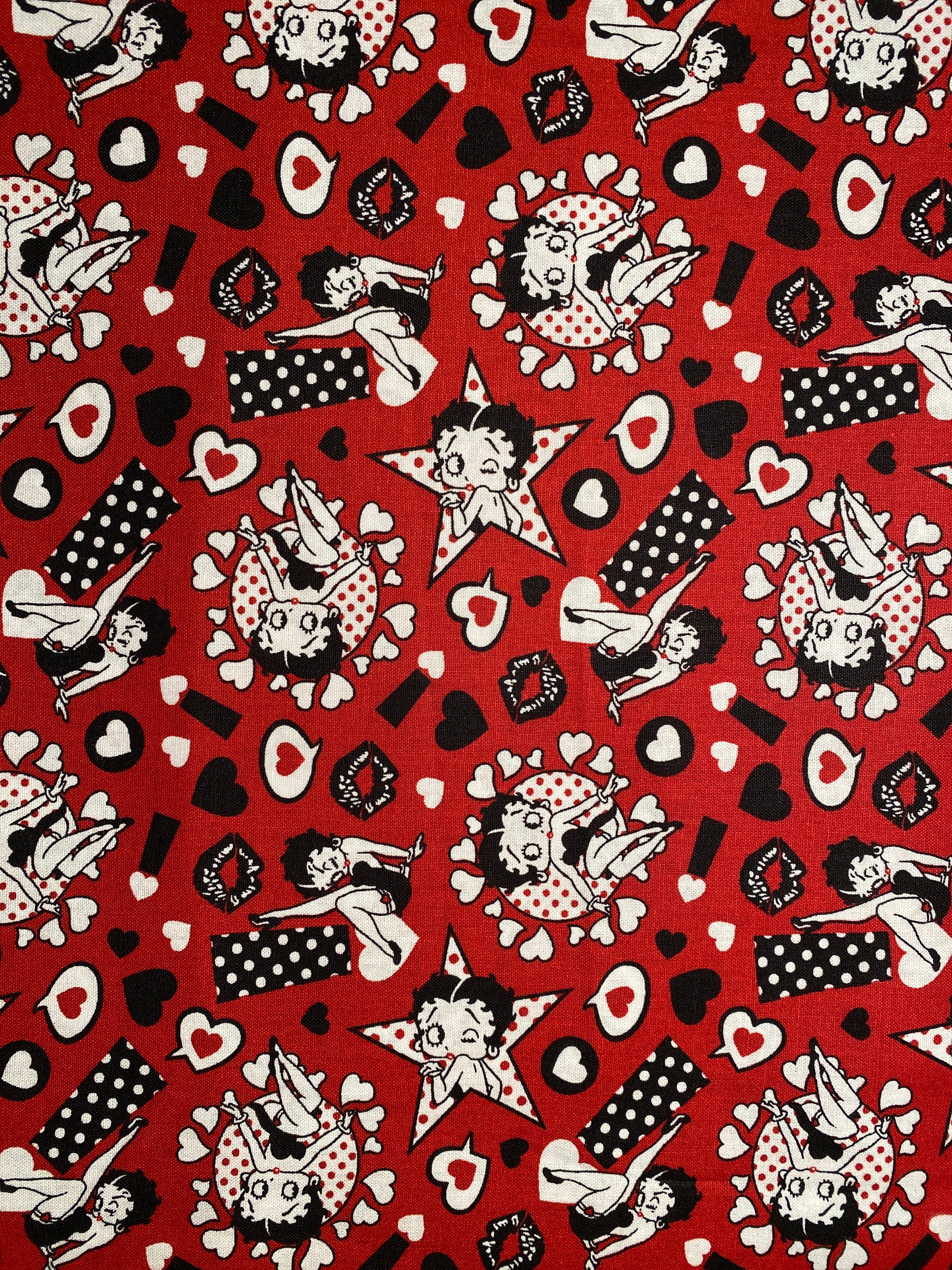 Betty boop fabric deals