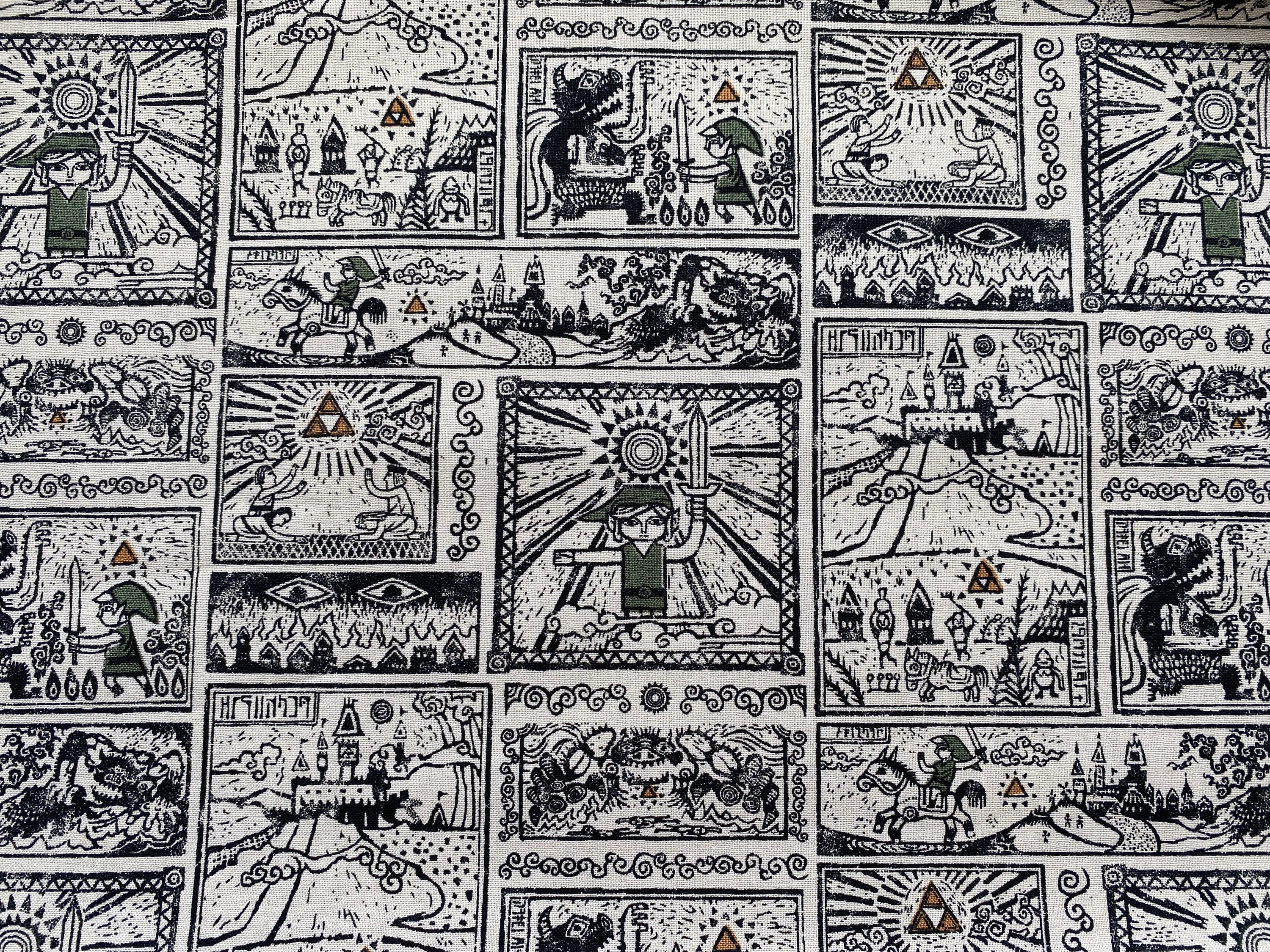Zelda cotton fabric 18” x 21” fat quarter