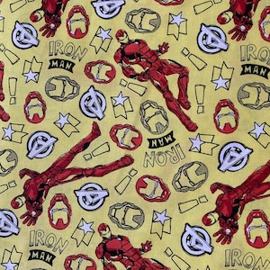 Ironman cotton fabric fat quarter