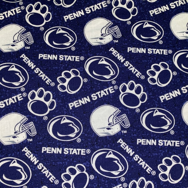 Penn State Cotton fabric 18” x 21” fat quarter