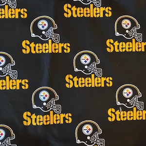 Pittsburgh Steelers cotton fabric fat quarter