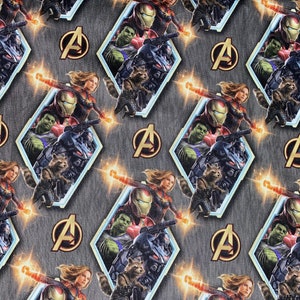 Avengers cotton fabric fat quarter