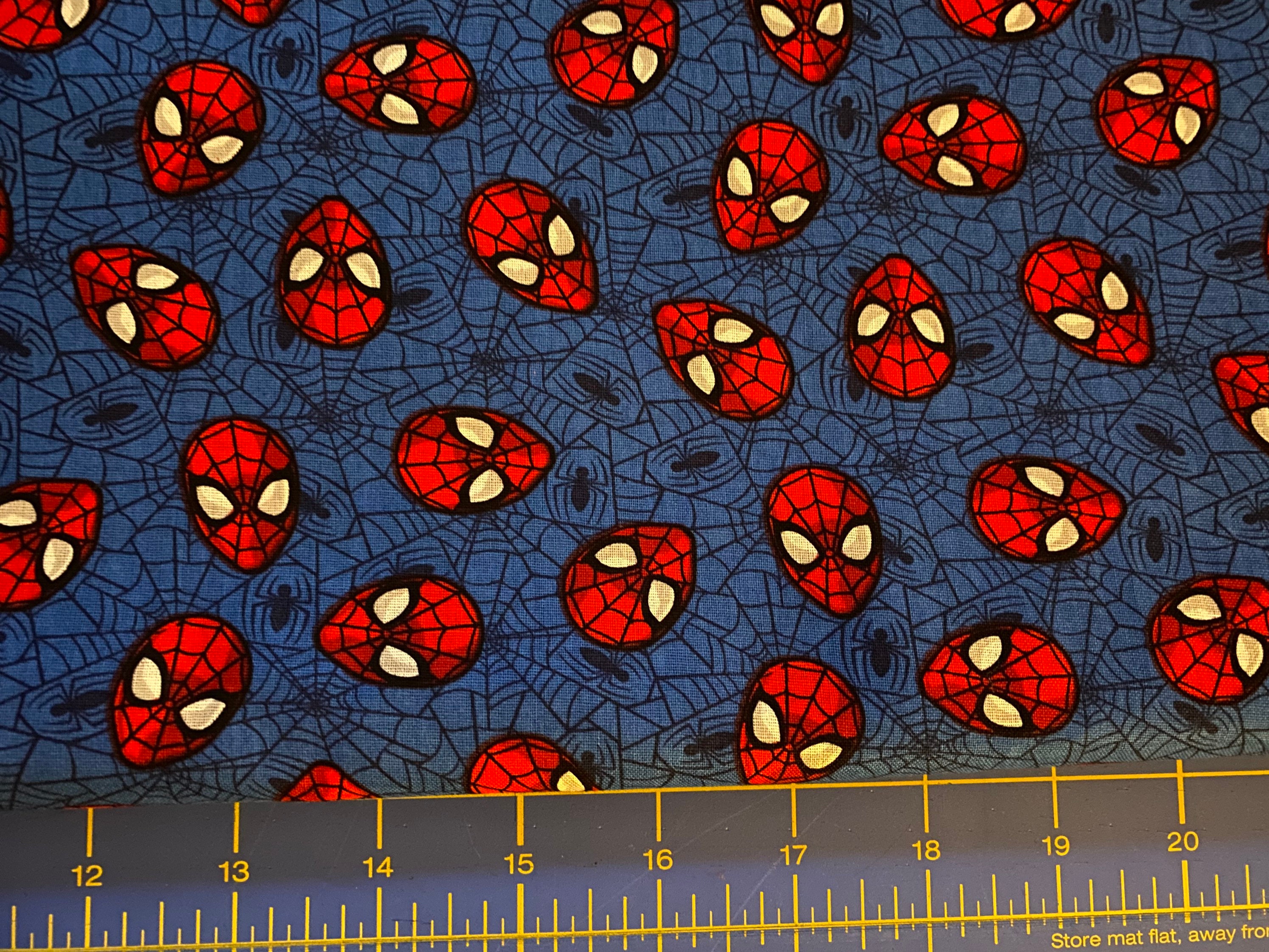 Spiderman Fabric, Fat Quarter Bundle, Cotton Fabric – Fabric Design  Treasures