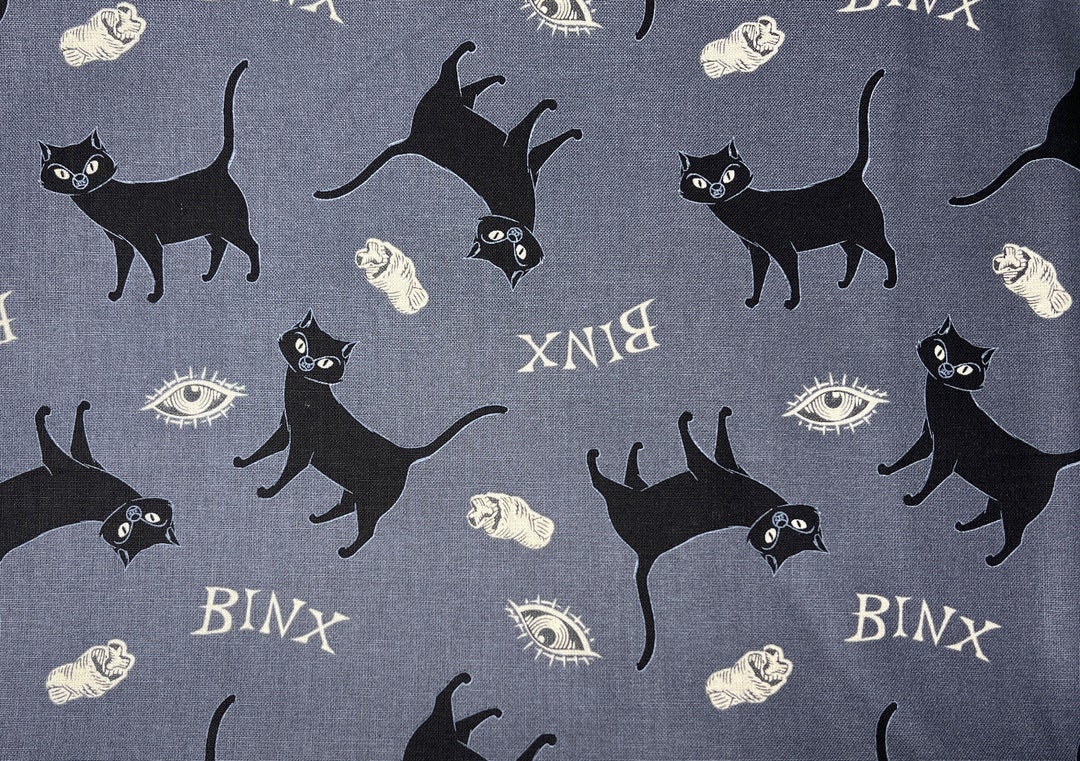 Springs Creative Disney Hocus Pocus Binx Multi, 100% Cotton