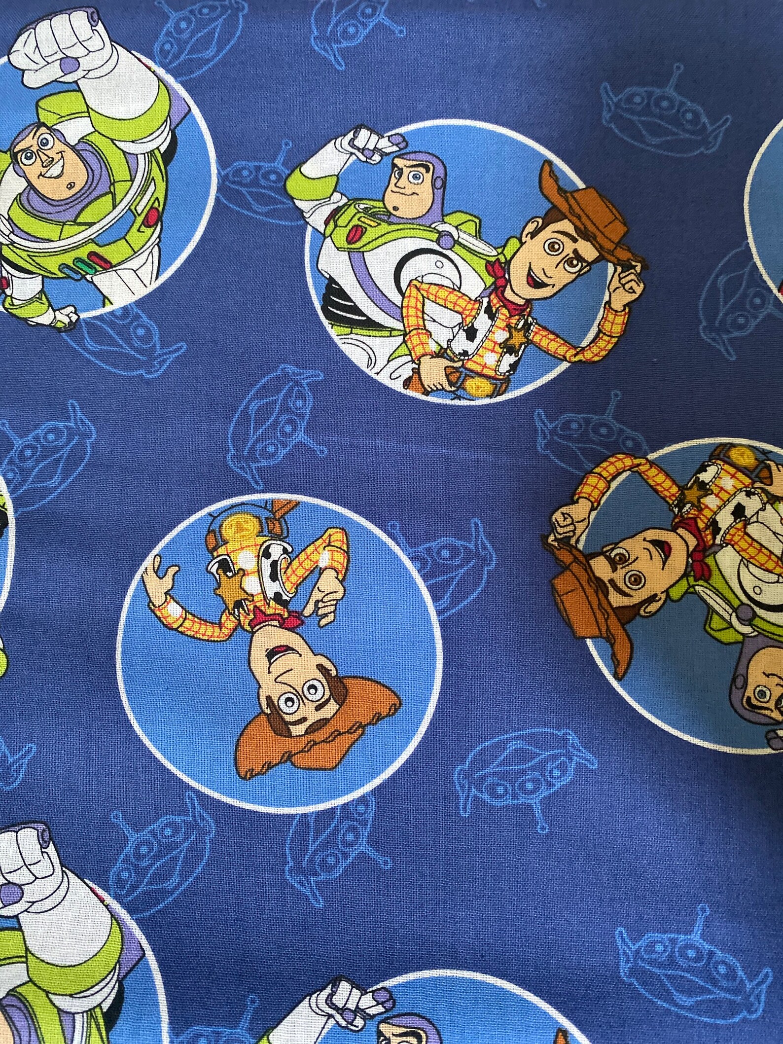 toy story cotton fabric