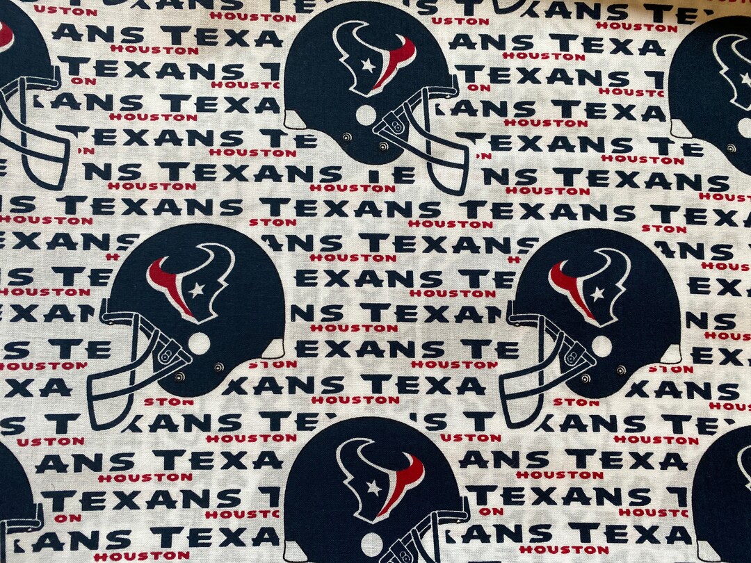Houston Texans Cotton Fabric Fat Quarter Etsy
