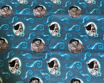 Moana Cotton fabric fat quarter