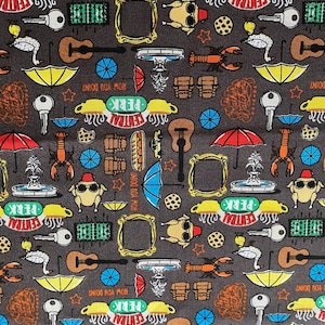Friends cotton fabric 18” x 21” fat quarter