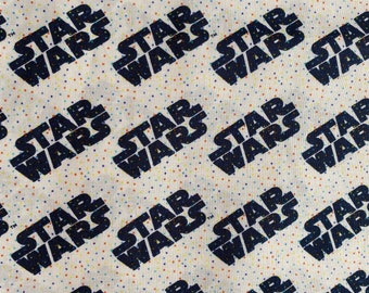 Star Wars Cotton fabric 18” x 21” fat quarter