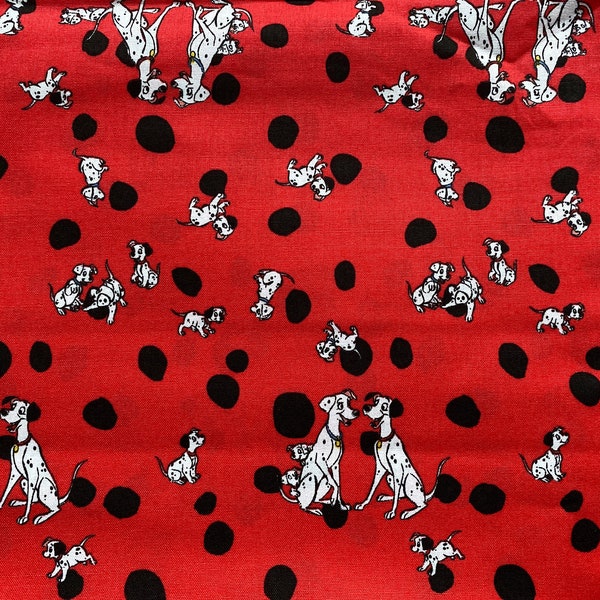 101 Dalmatians Fabric Etsy