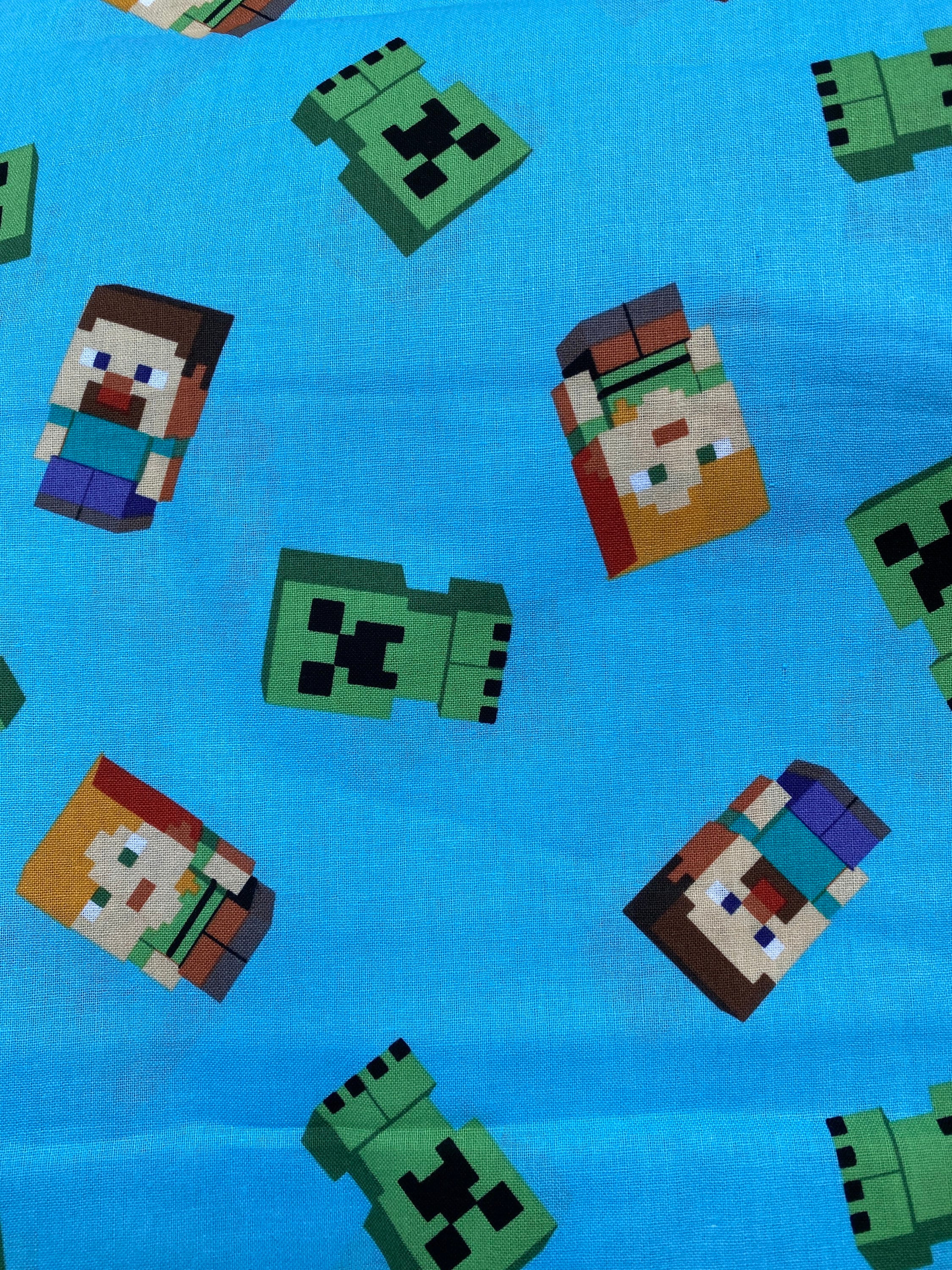 Custom Made Roblox Cotton Fabric Fat Quarter 18”x21” FQ