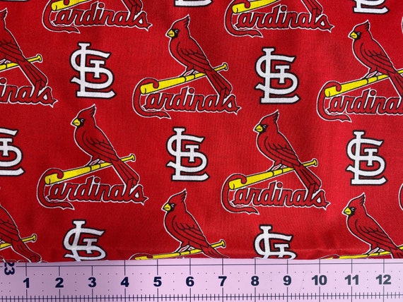 Louisville Cardinals Cotton fabric 18 x 21 fat quarter